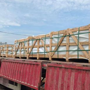 池州 芝麻白花岗岩地铺石出口专车-泰国游