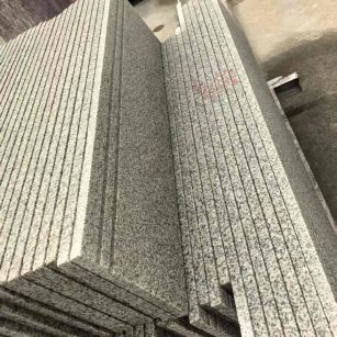 池州 白麻荔枝面花岗岩楼梯踏步