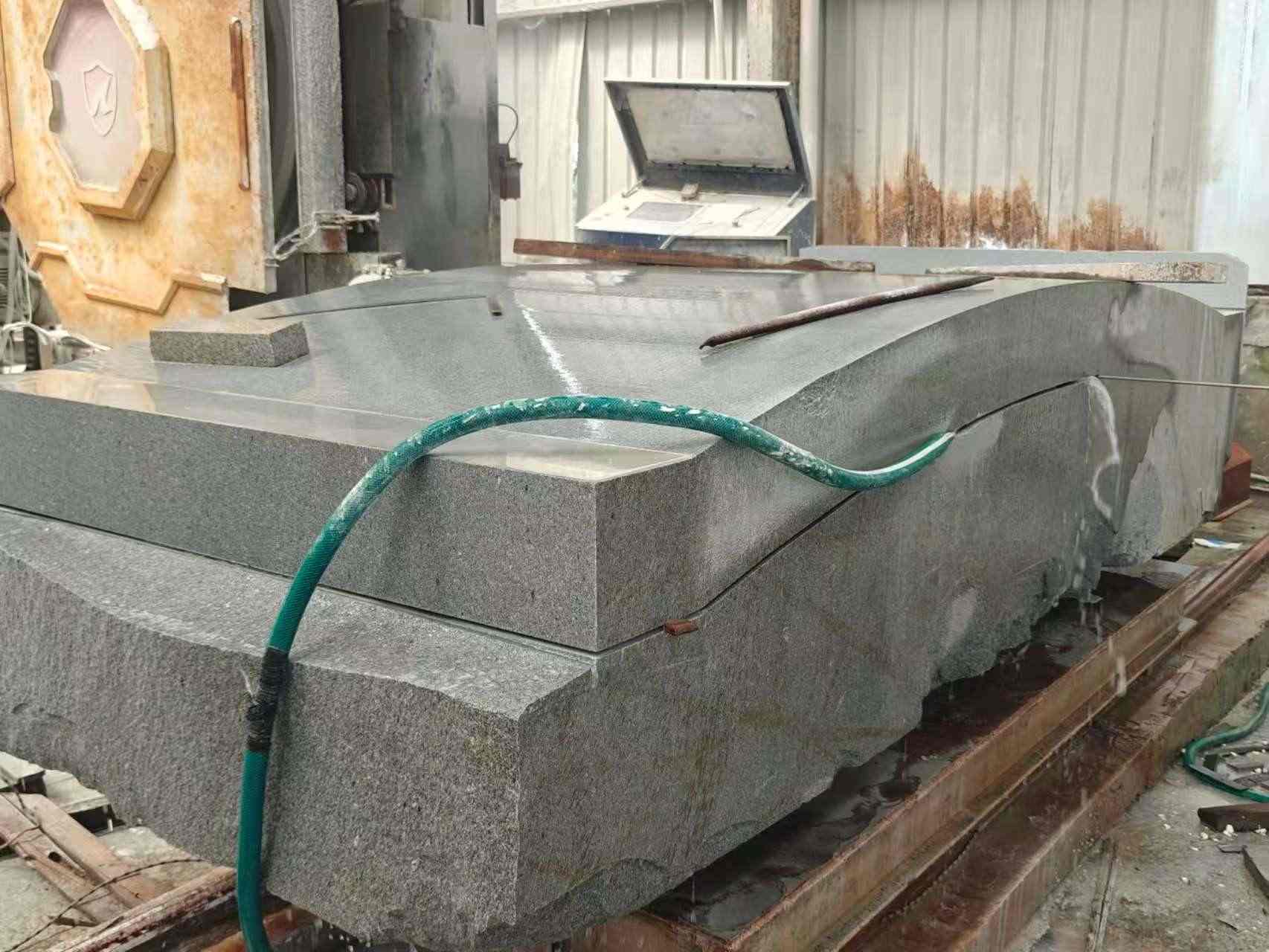 池州 芝麻灰异型加工-拱桥