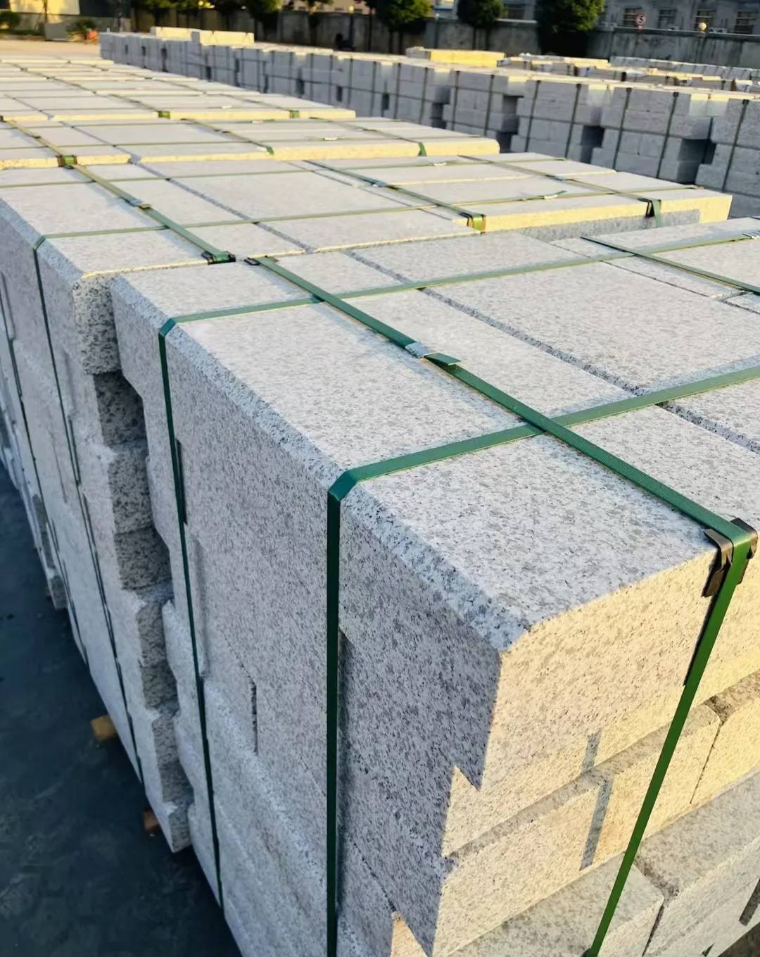 池州 白麻花岗岩路沿石，马路牙子，路缘石，平石，立缘石等