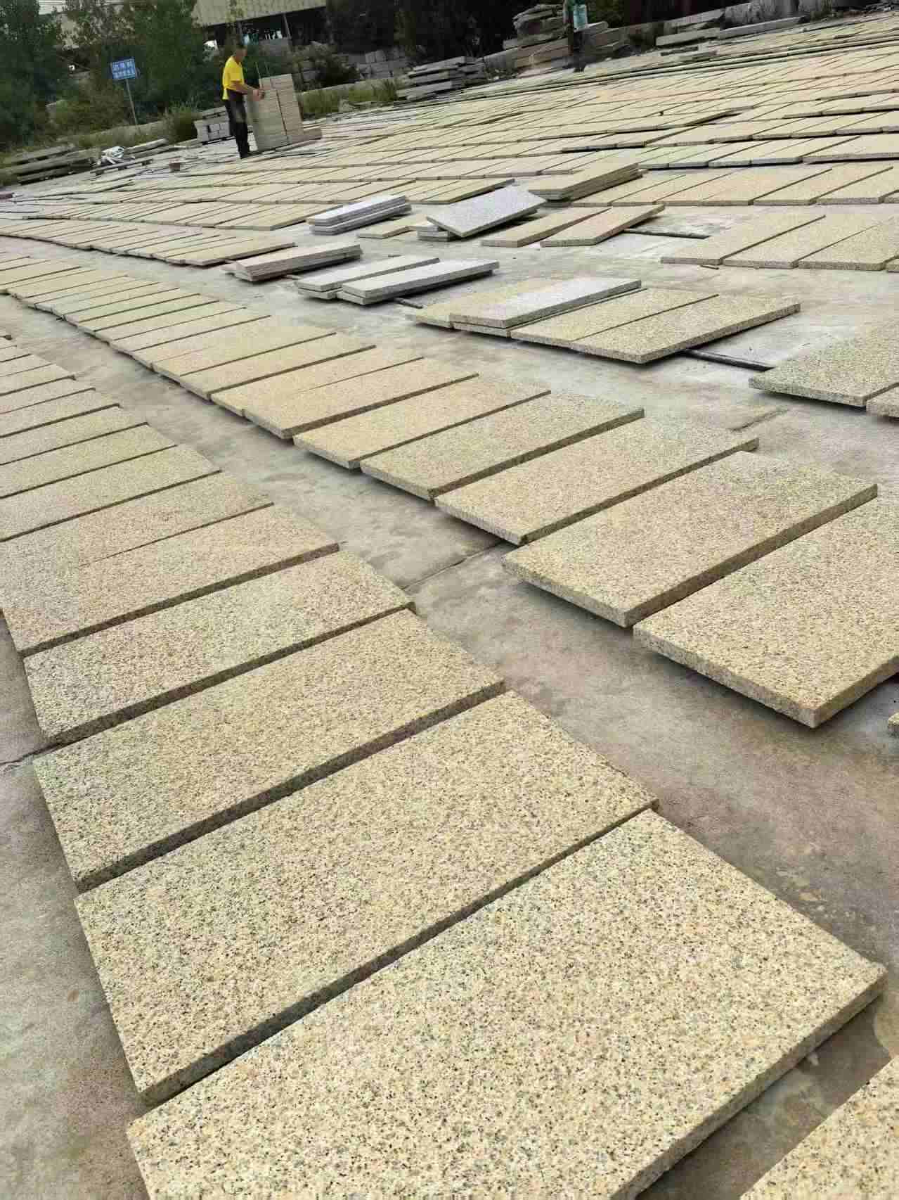 池州 黄金麻荔枝地铺石面排板