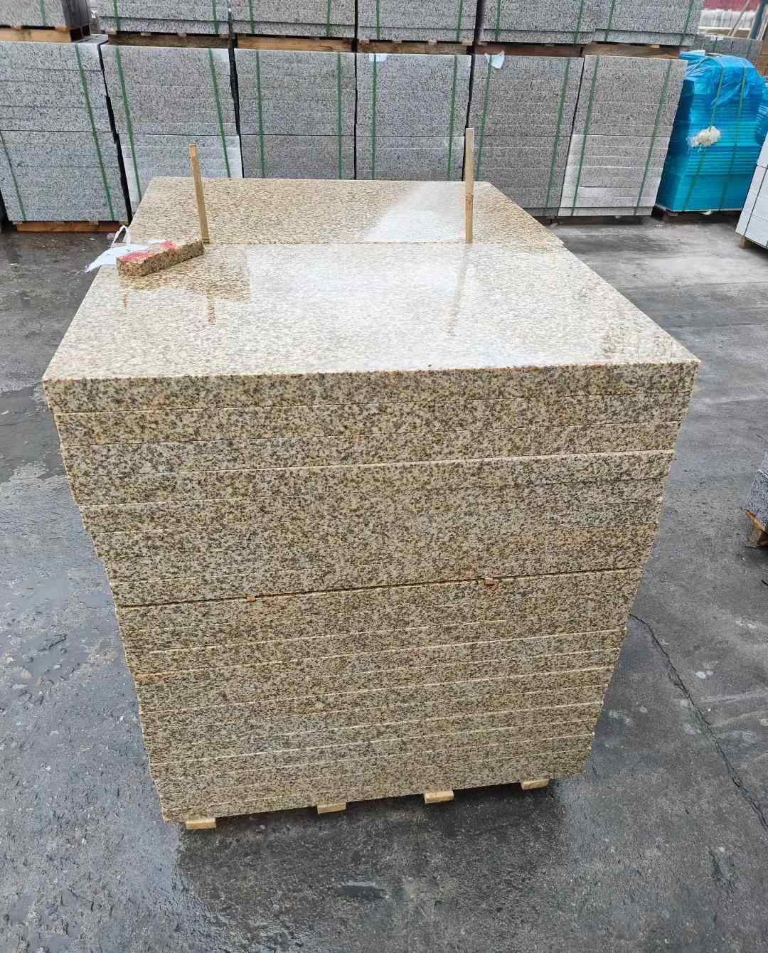 池州 湖北黄金麻花岗岩石材荔枝面外墙石材